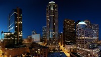 down town seattle twilight 1920x1080
