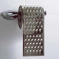 grater toilet paper