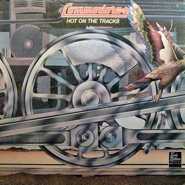 Click to zoom the image for : Commodores-1976-Hot On The Tracks