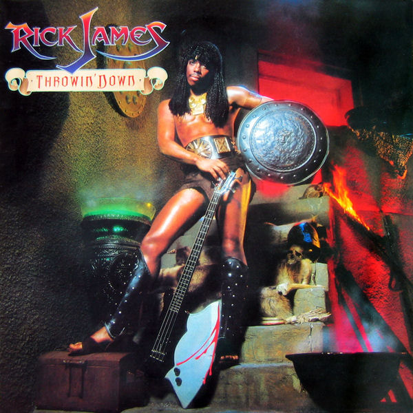 Click to zoom the image for : Rick James-1982-Throwin' Down